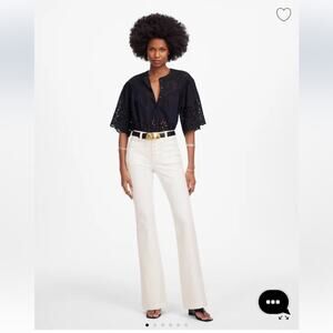 Madewell Flea Market Flare Jeans White Size 31